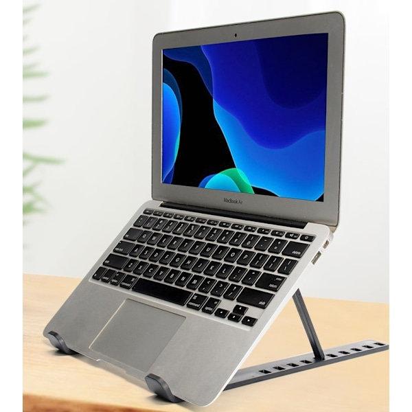 Stand Laptop - ti justeringshøjder Black