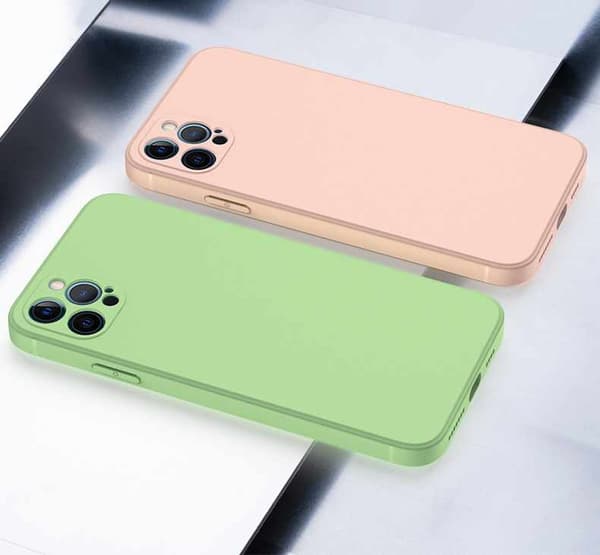 iPhone 14 Pro Max Case - Microfiber Silicone Svart