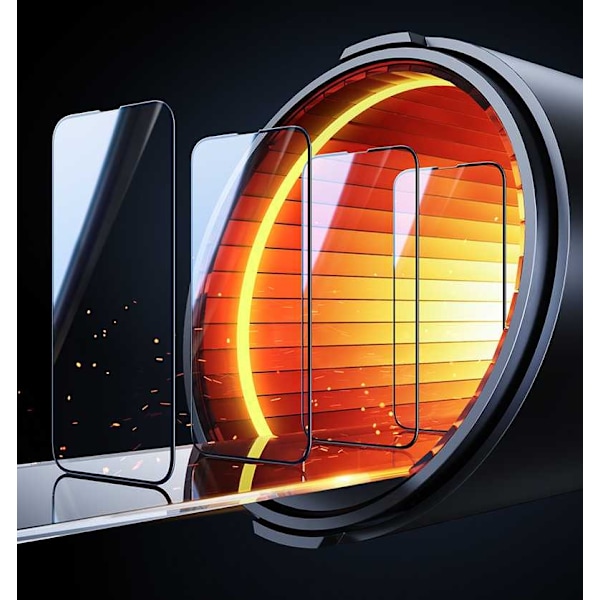 iPhone 15 Pro Max - Heltäckande Härdat Skyddsglas