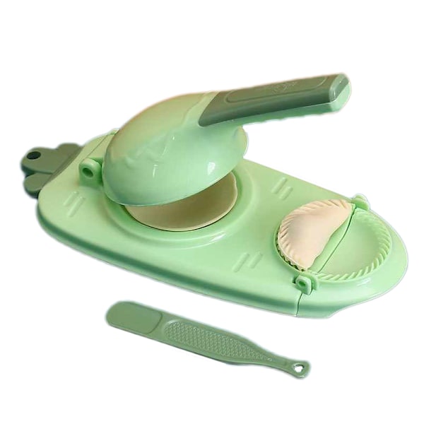 2 i 1 Dumpling-former - gul/grøn Green
