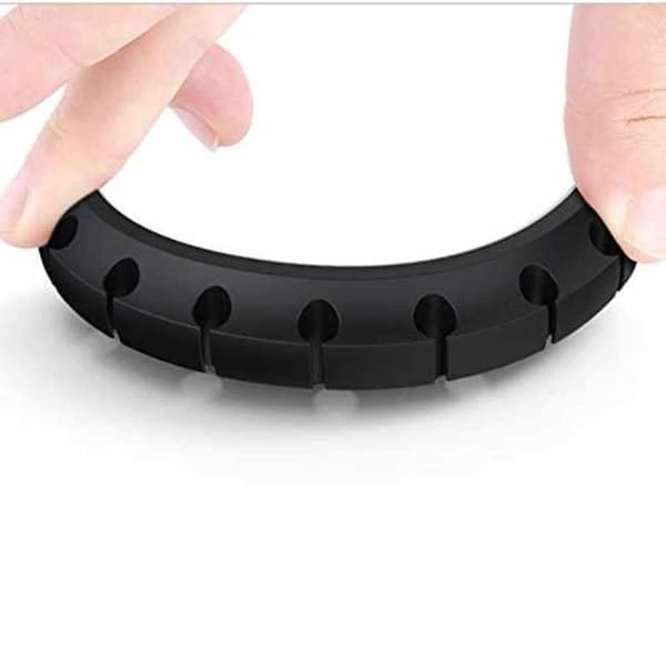 5-Pack - Kabelhållare – Multi-Set för Smidig Sladdhantering! Grön