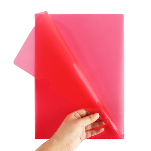 A4 File Folder - Various Colors 12/24-pack Red Röd, 24 st