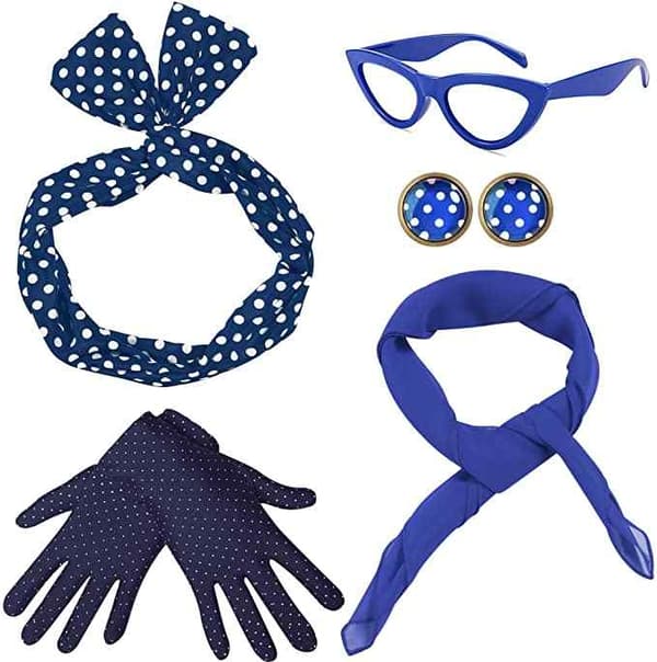 Ladies - Vintage Set 5-pack Blue