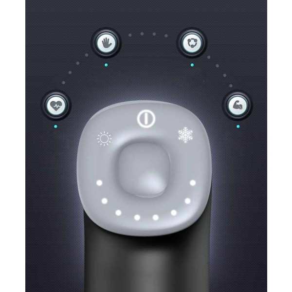 Elektronisk massagepistol - Fasciapistol Varm/kold kompression