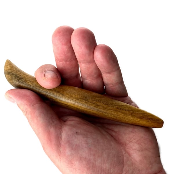 Hierontatyökalu Wood - Relaxation stick Brun