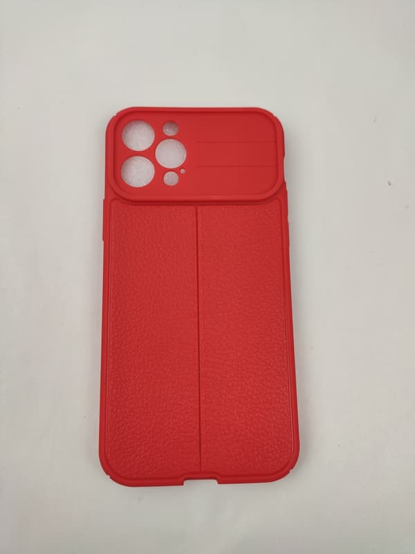 iPhone 12 Pro-skal - mikrofiber-silikone DarkBlue Mörkblå