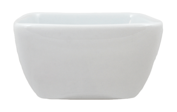Skål i Porslin Kvadrat 12cm 12-pack