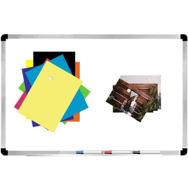Stærke magneter + Opbevaringsboks -Bulletin Board / Køleskab 20-p Aluminum
