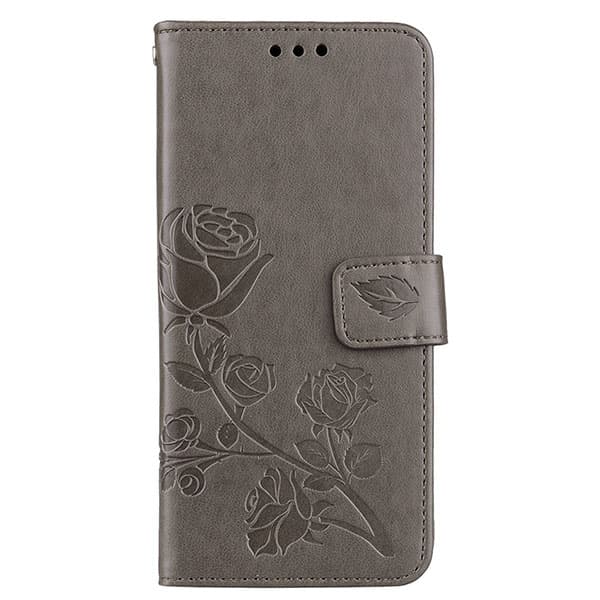 iPhone XS Max Skal - Plånbok Ros Lila