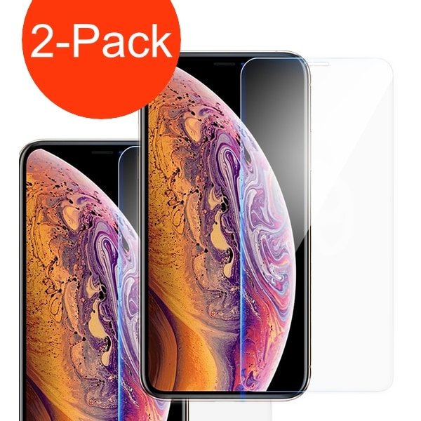 2-pack - iPhone 11/XR korkealaatuinen karkaistu lasi näytönsuoja
