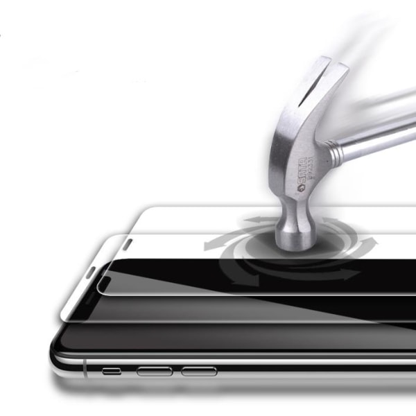 Samsung Galaxy Note 20 - Fuld dækning hærdet beskyttelsesglas Vit