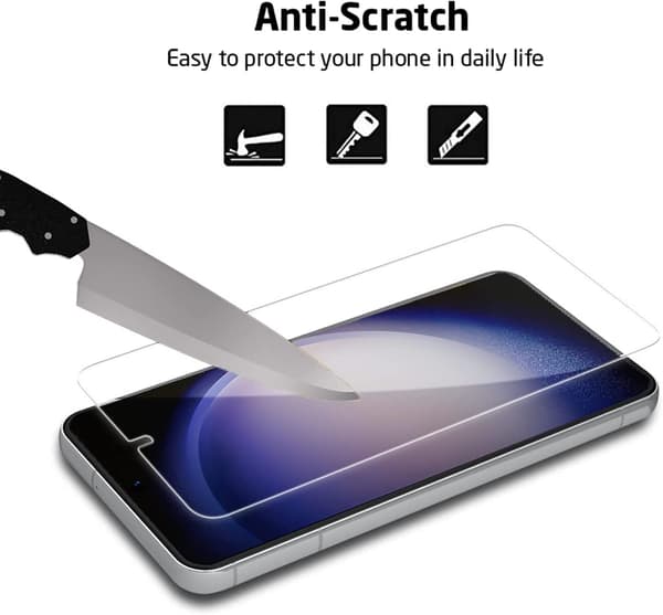 Samsung Galaxy S23 Plus - Tempered Protective Glass + Camera Protection