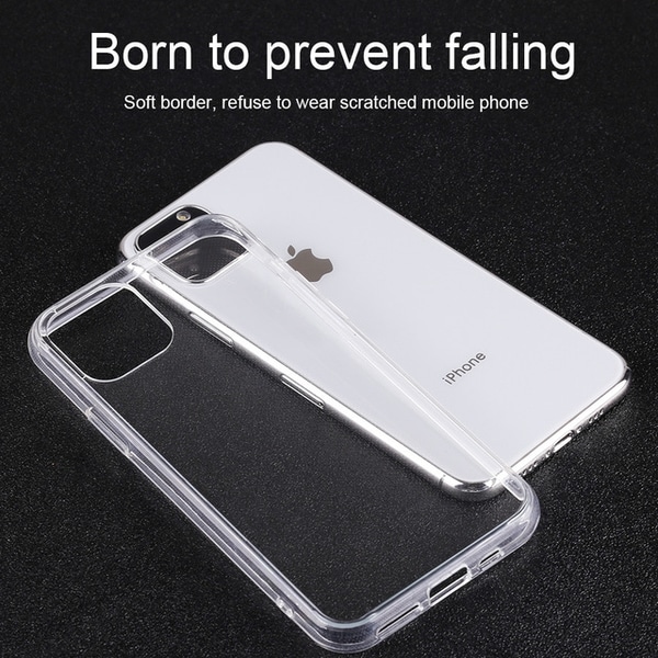iPhone 11 Pro Skal & Fyrkantig Fingerhållare - Skydd och Komfort