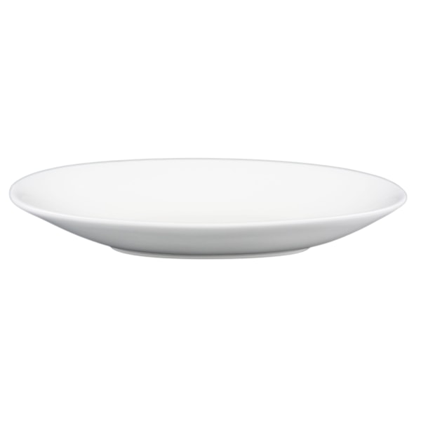 Porslins Skål Oval Lång Smal - 12 pack Vit