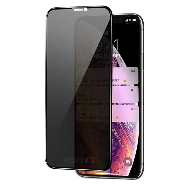 iPhone 11 Pro Max / iPhone XS Max - Heltäckande Härdat Glas Anti