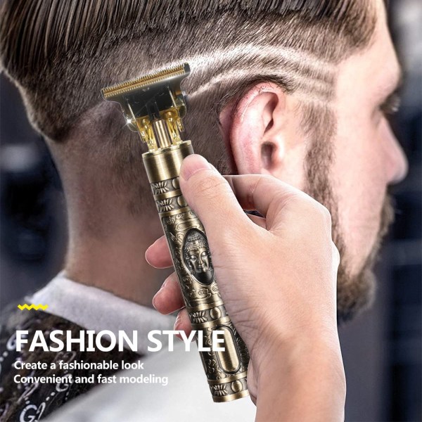 Hair & Beard Trimmer Deluxe Kit + Ilmainen parranajosetti - Budd