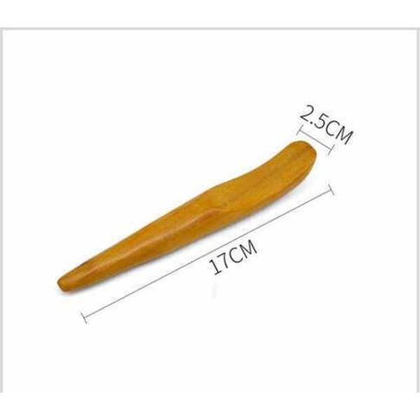 Hierontatyökalu Wood - Relaxation stick Brun