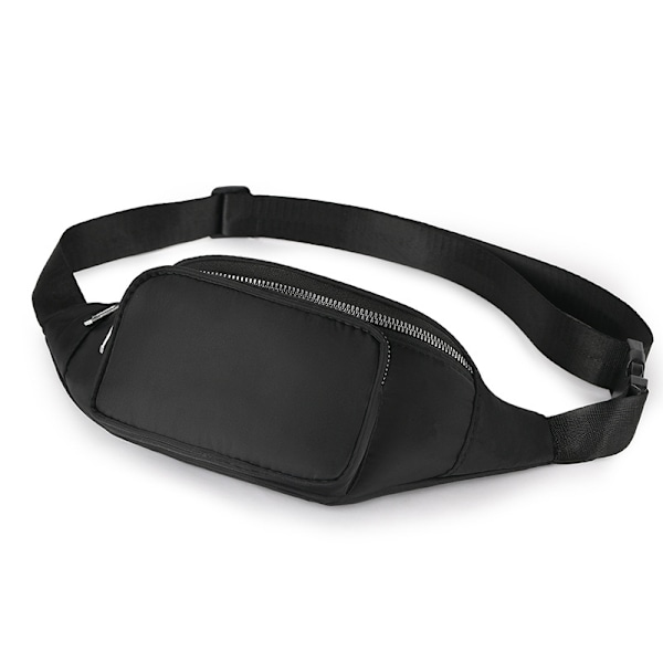 Midjeväska Nylon - 2 Fack + Ytterfack