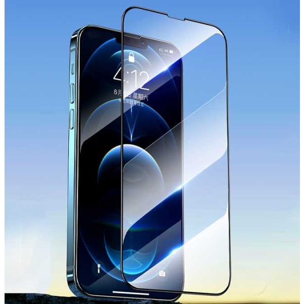 2-pak - iPhone 13/13 Pro skærmbeskytter i hærdet glas af høj kva