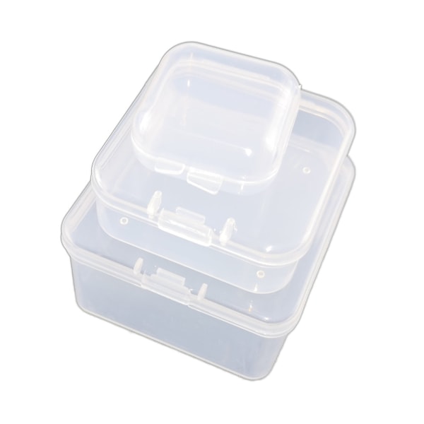 Plastlåda för förvaring  - 3 pack