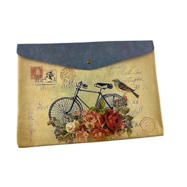 Envelope format Protective case in A4 size Multiple motives Bil