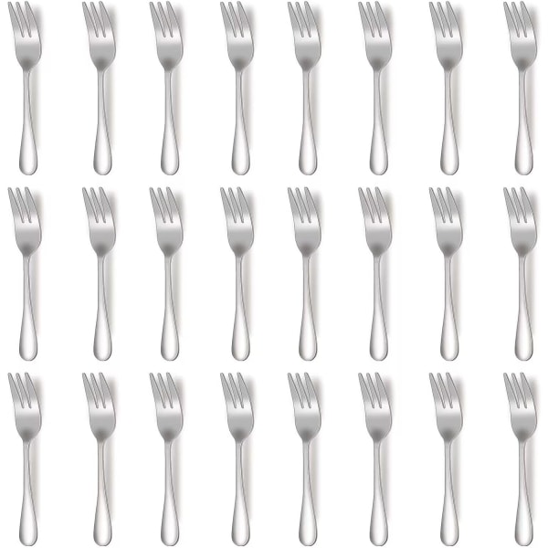 Tårtgaffel 12-pack Aluminium 12-pack