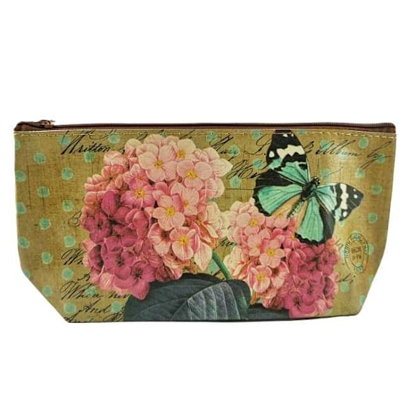 Make-up case with zipper Multiple motives blomma
