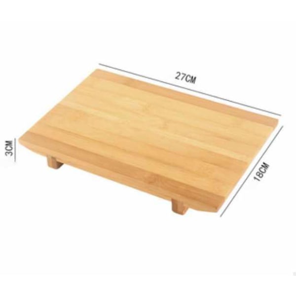 Sushi Platter - Wood Light Brun 24x15cm