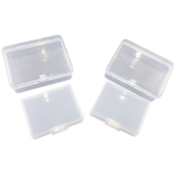 Plastlåda för förvaring  - 4 pack