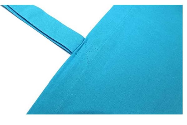 Cotton Bag Two Long Handles - Light Blue 3 pcs LightBlue 3-pack