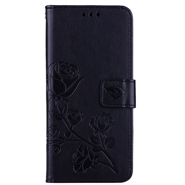 iPhone XS Maxin kuori - Lompakko Rose röd