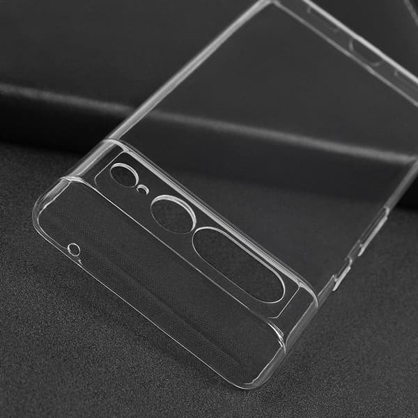 Google Pixel 7 Pro Shell & Square Finger Holder - Suojaa ja mukavuutta - Hopea