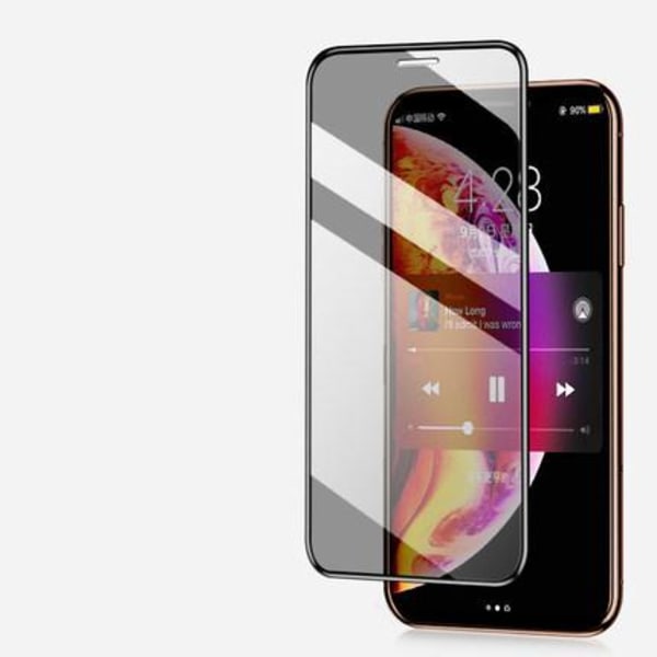 iPhone XS Max - Fuld dækning hærdet beskyttelsesglas