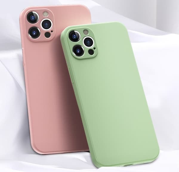 iPhone 13 Pro -kuori - mikrokuituinen silikoni Rosa