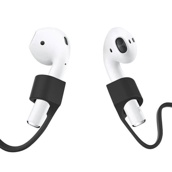 Airpods Silikonsnöre - Magnet Svart