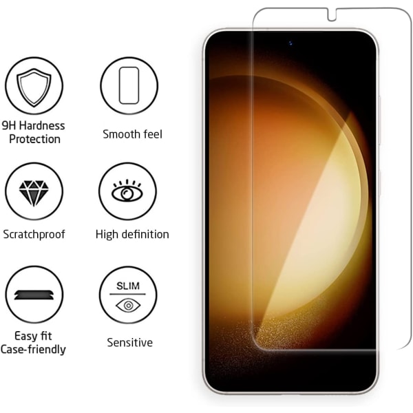 Samsung Galaxy S24 - Härdat Skyddsglas