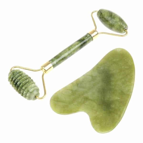 Gua Sha hierontasarja iso taggig Advanced - vihreä