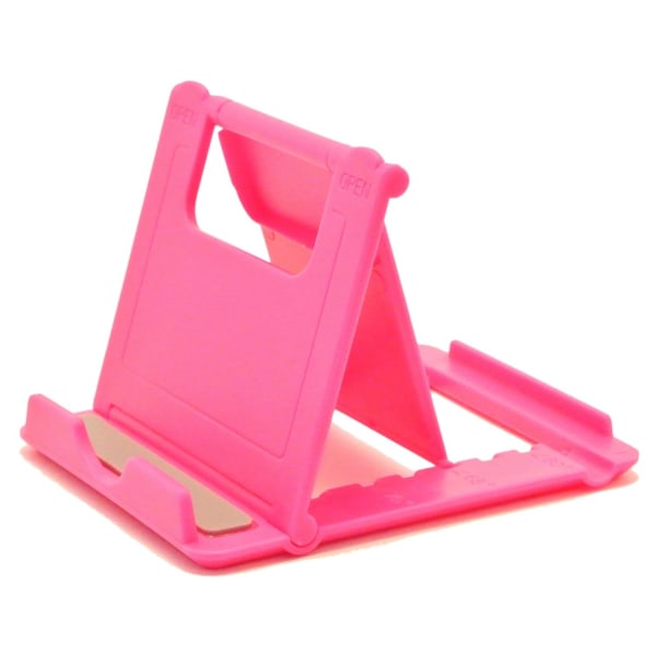 Vikbart Ställ - Smartphone / Surfplatta Sex Färger Rosa