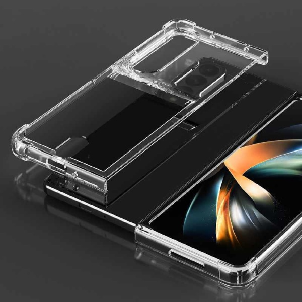 Samsung Galaxy Z Fold 4 - Pehmeä läpinäkyvä case Transparent