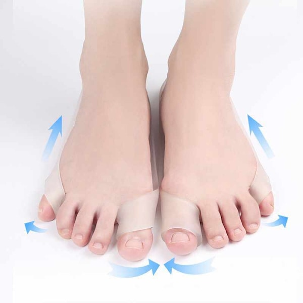Hallux Valgus - Isovarpaan / pikkuvarpaan tukikisko - 2 Pack - 2 Pack