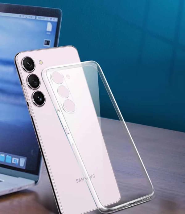 Samsung Galaxy S23 - läpinäkyvä kuori