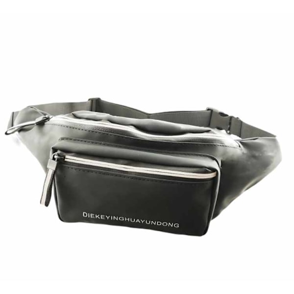 Waist Bag - 3 rum Sort Letvægt Svart