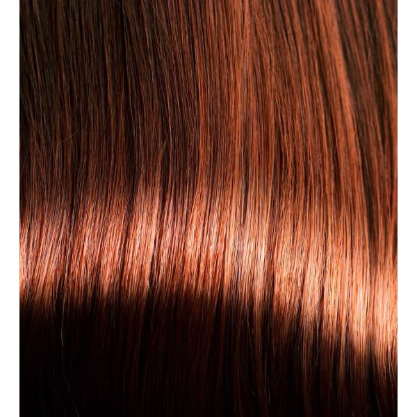 Hiustenpidennykset/Peruukki - Pitkät Suorat - Vaalea/Tummanruskea Light brown