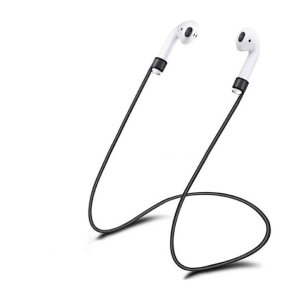 Airpods Silikonsnöre Svart