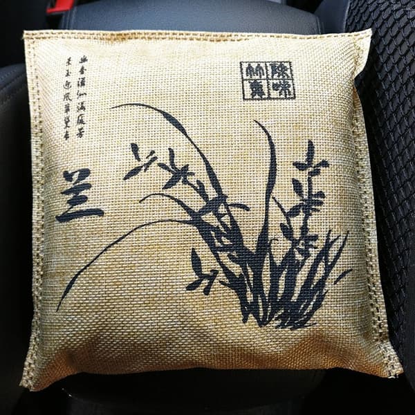 Air Purifier - Bamboo Carbon Bag 500 g Grön