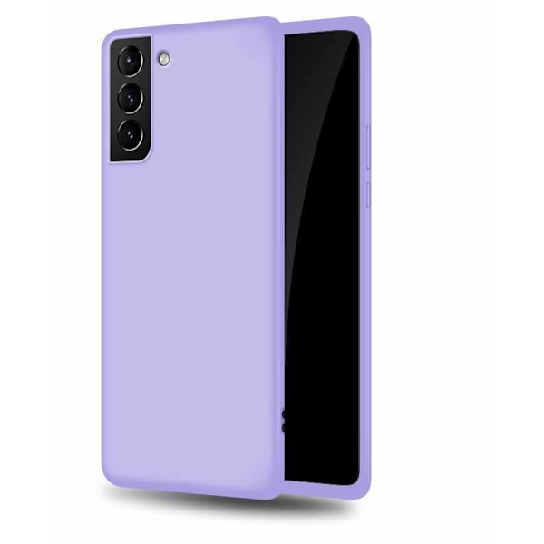Samsung Galaxy S21 Plus Skal - Silikon Mikrofiber Svart