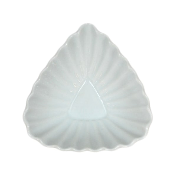 Miniposliinikulho - Veck Triangular - 16 kpl pakkaus Vit