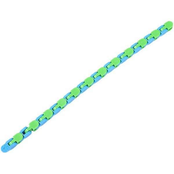 Fidget Toys - Fidget-lelu - Kaareva kisko blå/grön