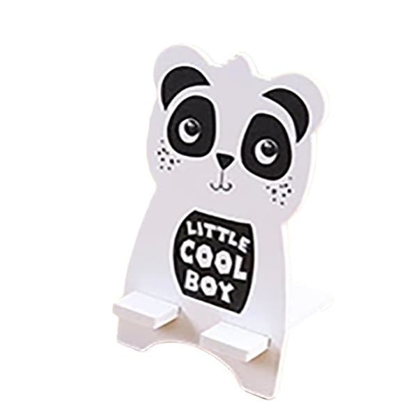 Puinen kännykkäteline - Panda/Kissa Cat