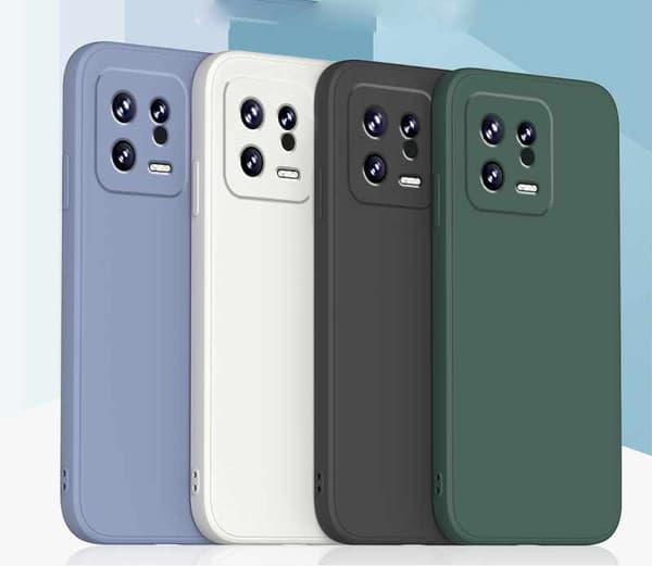 Xiaomi Mi 13 - Silicone Case röd